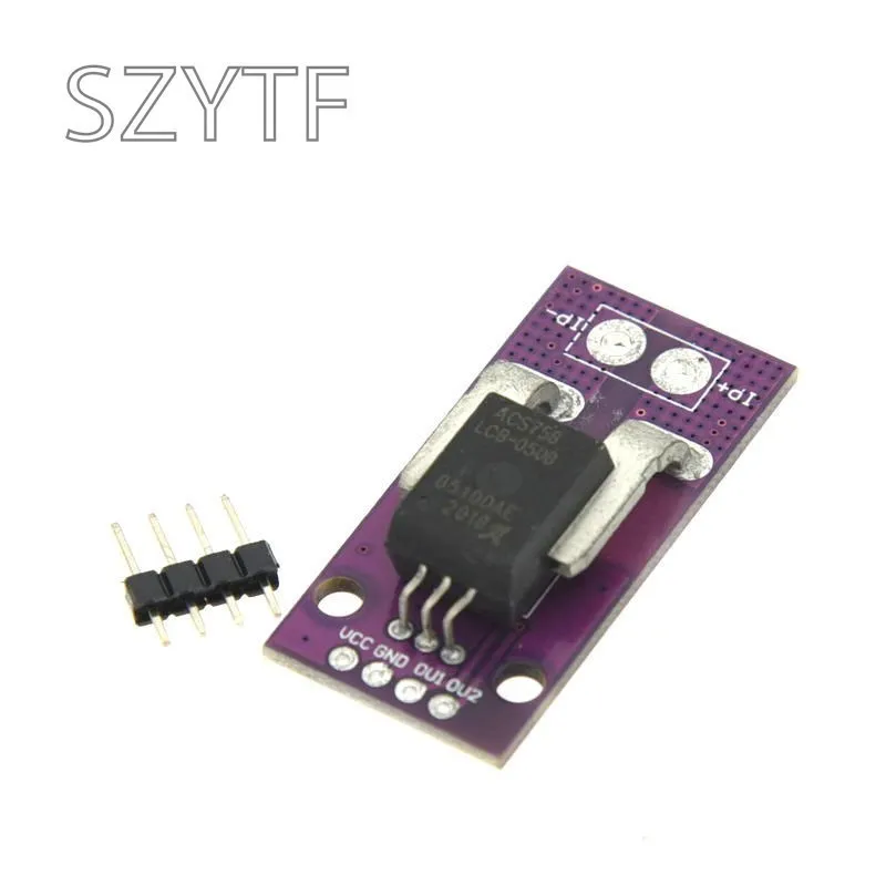 50A MCU-758 ACS758LCB-100B-PFF-T  ACS758LCB-050B/150A/200A-PFF-T Linear Current Sensor Hall Current Module