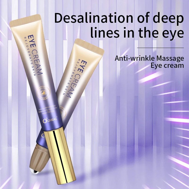

Anti Wrinkle Eye Cream With Roller Ball Quick Drying Hydrating Hyaluronic Acid Refreshing Eye Serum Skin Care Products