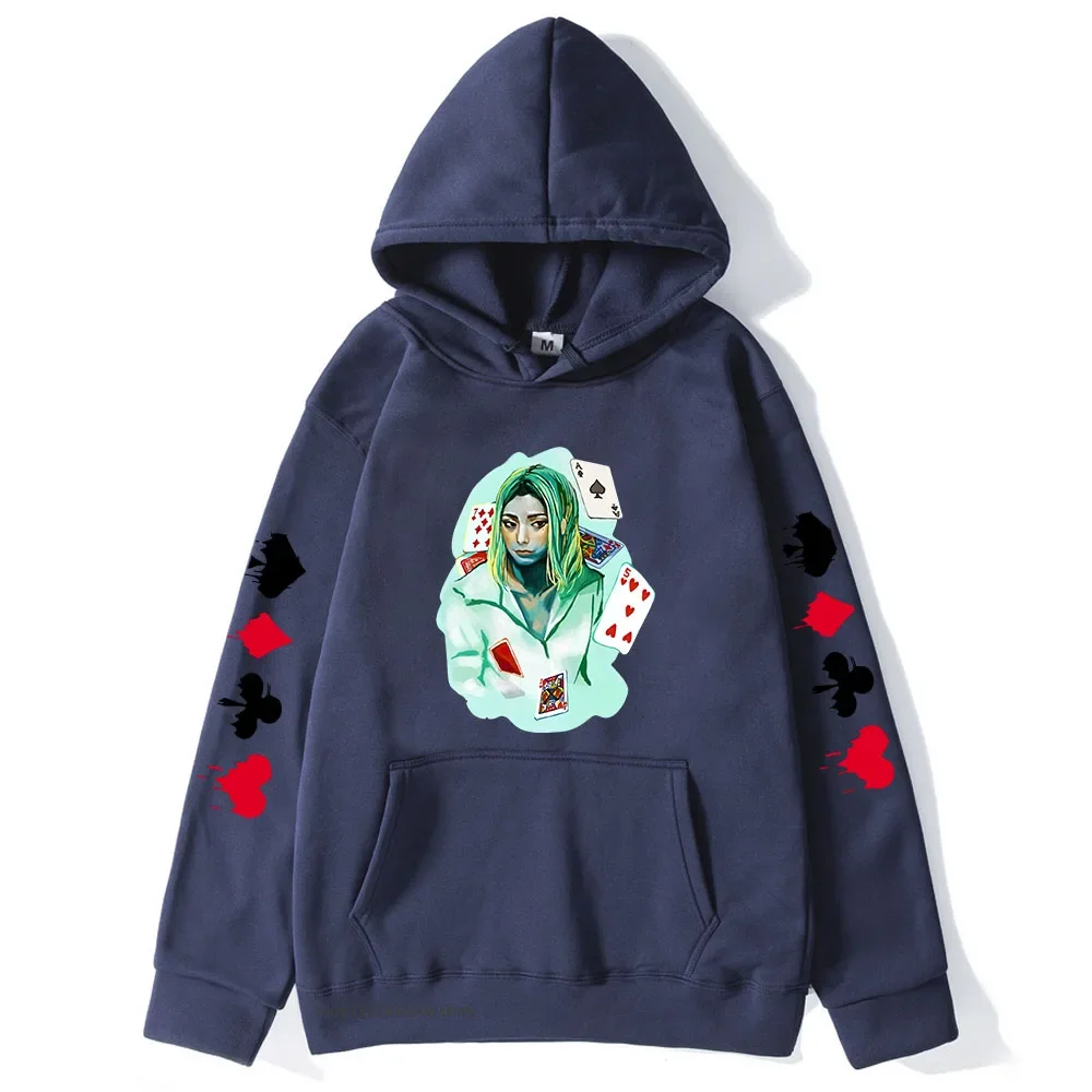 Chishiya Hoodies for Men Cartoon Alice In Borderland Sweatshirts Women Clothing Y2k Sudadera Male Winter Anime Print Streetwear