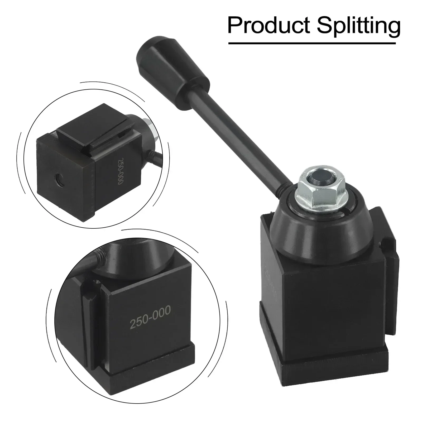 

Quick Change 3pc For OXA Wedge Type Tool Post Set for Lathe High Hardness Tool Holder with Exceptional Accuracy