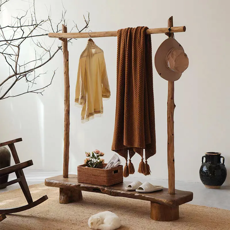 coat rack retro creative hanger clothing store display rack clothes