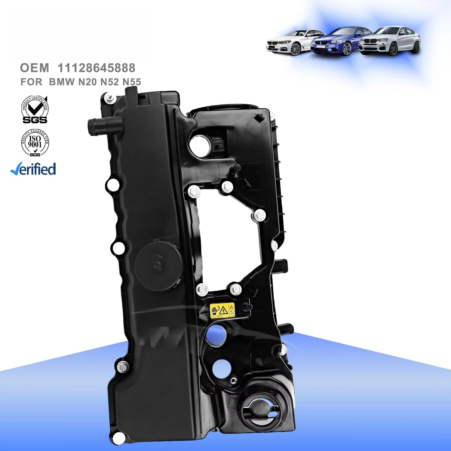 

11128645888 11127555212 Auto Engine Parts Cylinder Head Cover for BMW E46 E60 E83 X1 X3