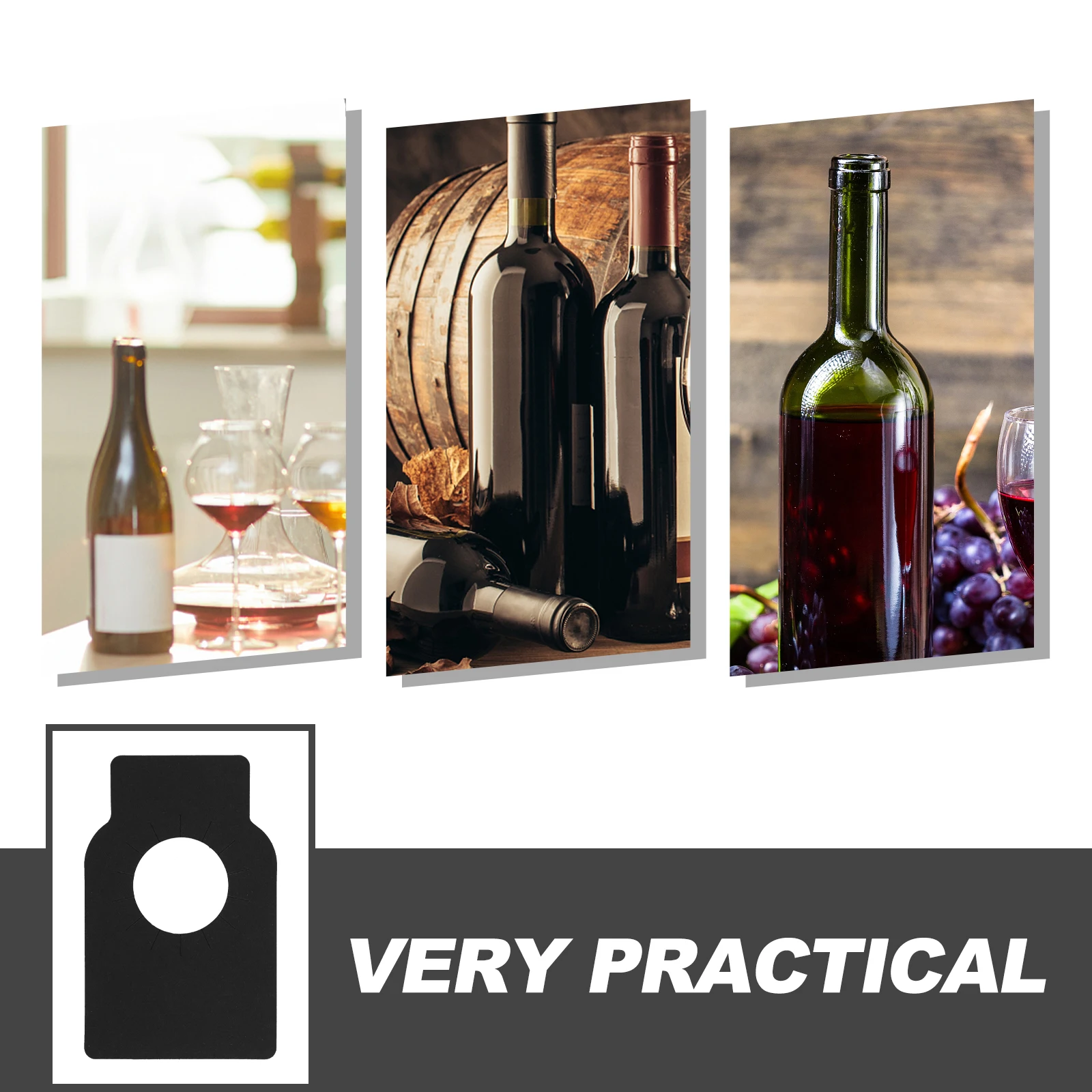 

200pcs Bottle Labels Paper Blank Tags For Wine Rack Organizing Beer Hanging Tags Double Side Diy Wine Bottle Tag Price Year Name