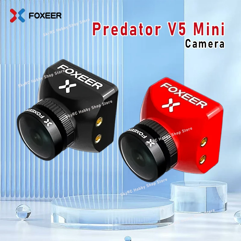 

Foxeer Predator V5 Mini FPV Camera,Switchable 16:9/4:3&PAL/NTSC,Super WDR,Built-in OSD,Only 4ms Low Latency,FPV Replacement Part