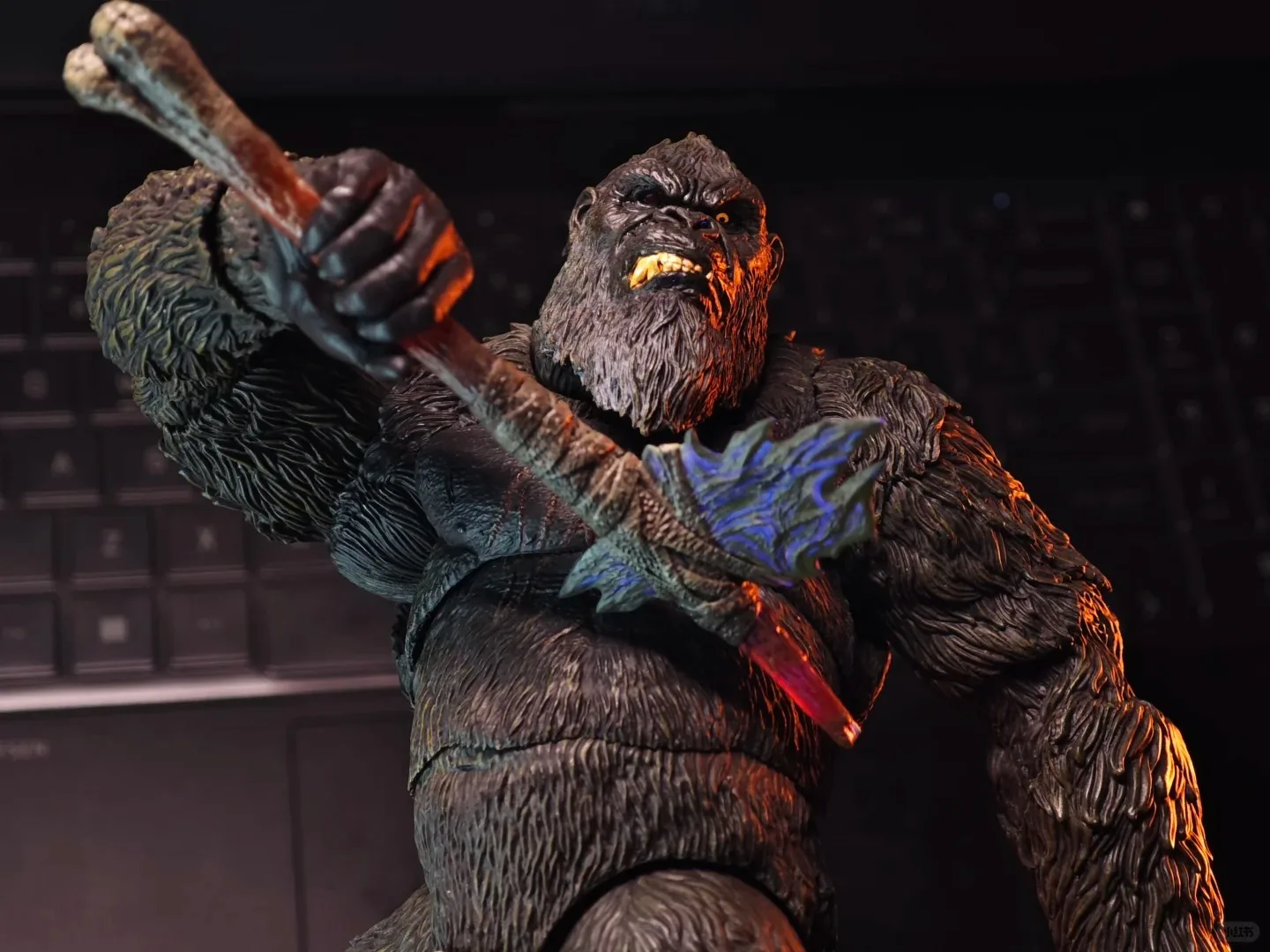 

HIYA EBG0241 Kong Version 2 Articulated Action Figure 16Cm Vs Kong Monsterverse Collectible Model For Movie Collectors in stock