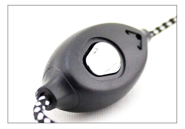 Baofeng-Walkie talkieマイク,2ピン,高品質のイヤーフック付きヘッドフォン