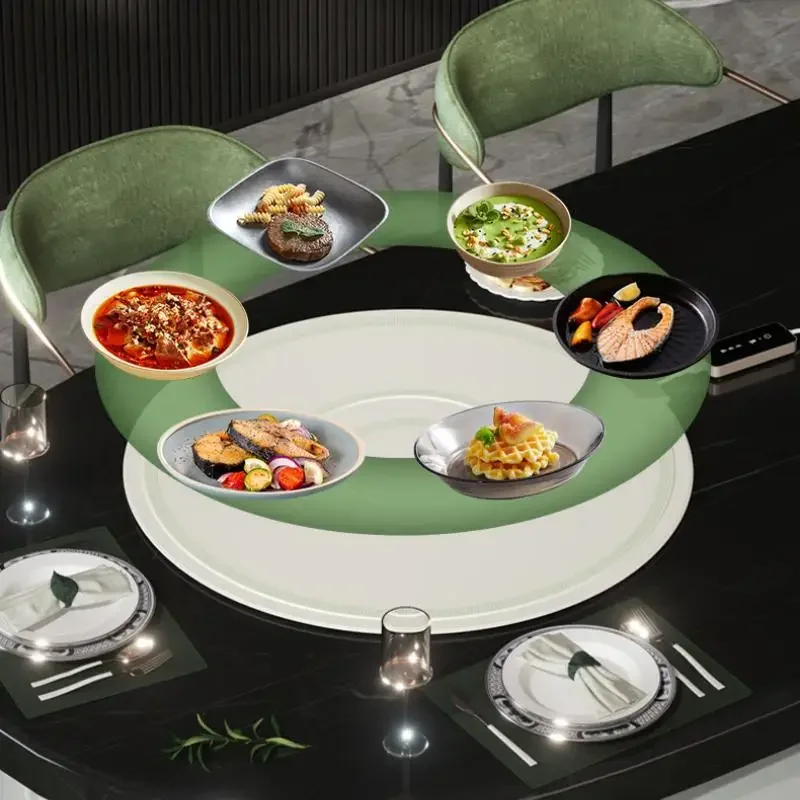 FDLAI-مسخّن طعام كهربائي ، سجادة تسخين ، لفافة ناعمة ، لوح عازل للطعام قابل للطي ، مدفئ متعدد الوظائف ، دائري ، يو دبليو ، V ، 68