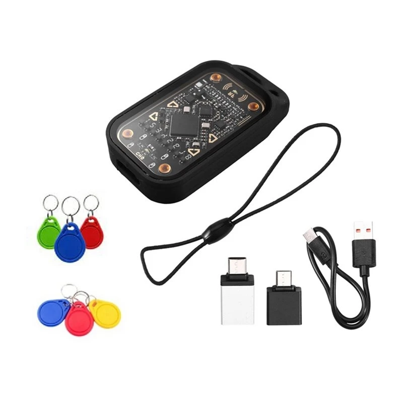 ABJF-Acrylic Chameleon V3.0 RFID Smart Emulator Reader NFC Read Writer 125Khz 13.56Mhz ID IC Smart Card Tag Copyer