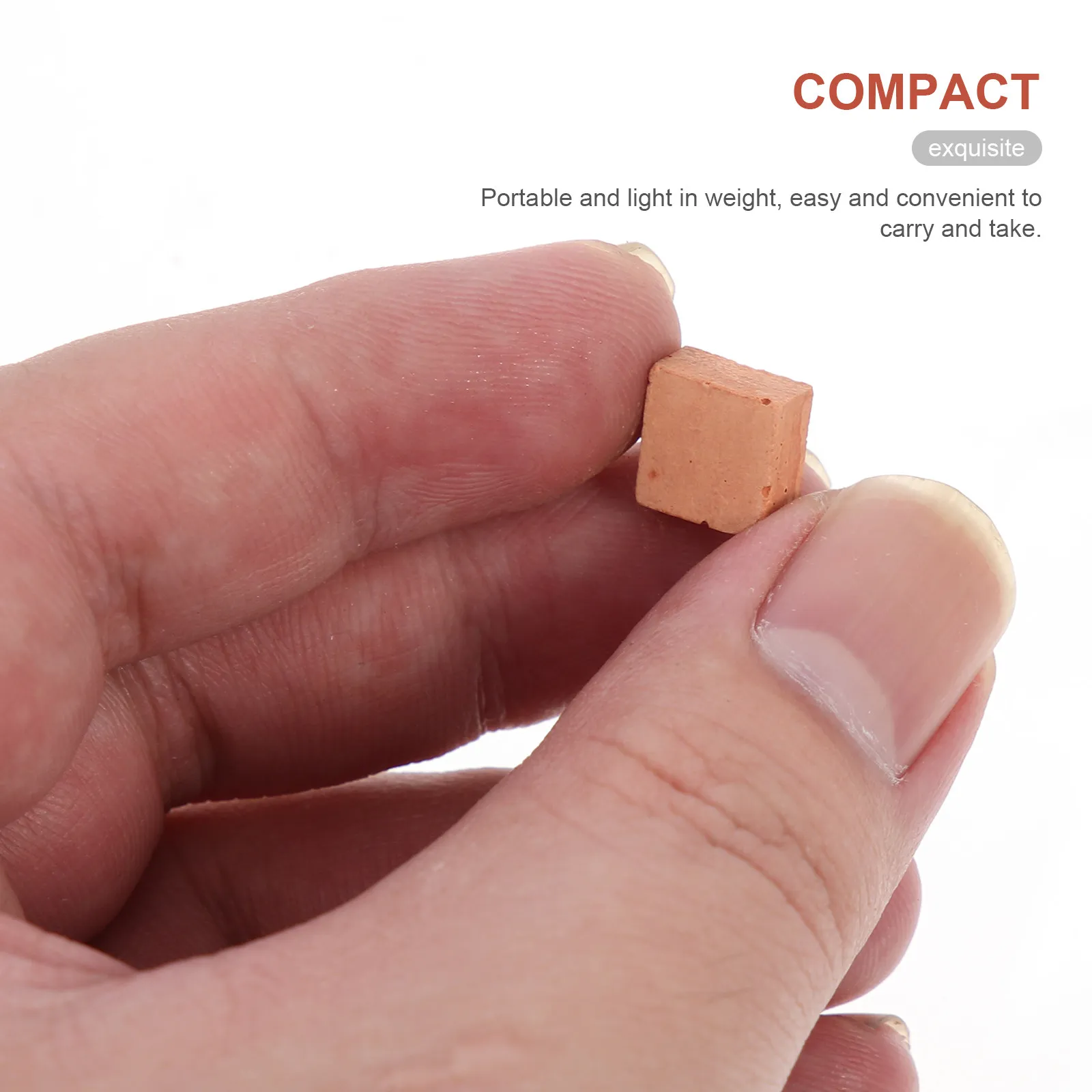 20pcs Micro Landscape Brick Models for DIY Mini Garden, Sand Table & Pottery Clay Wall Edging Decor