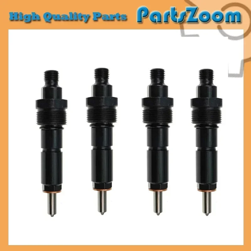

4X Fuel Injector J919331 for Case-IH Skid Steer 1840 1845C Backhoe 580 680L