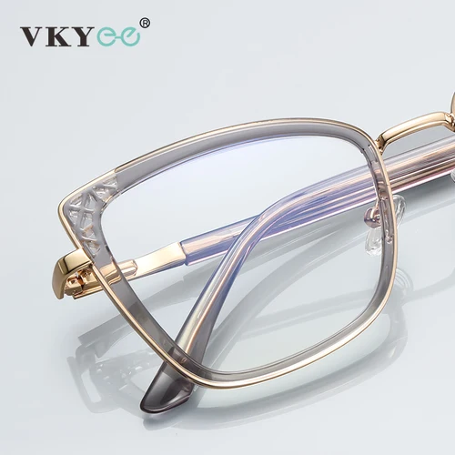 Imagen 2 del producto VICKY, nuevos modelos de moda, gafas de lectura con marco Simple de mariposa personalizadas, gafas antiluz azul, se pueden personalizar con prescripción 3148