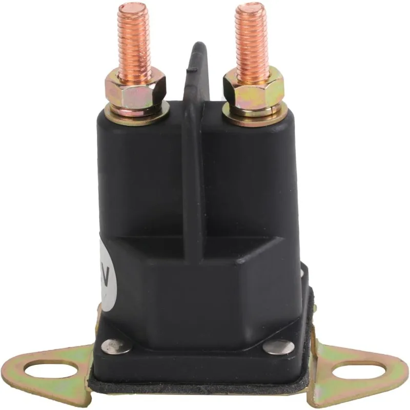 Starter Solenoid 12V 4 Terminal with 2 Hole Bracket 117-1197 For Toro TimeCutter Riding Mower 74360 74363 74365 74366 74370 view 2