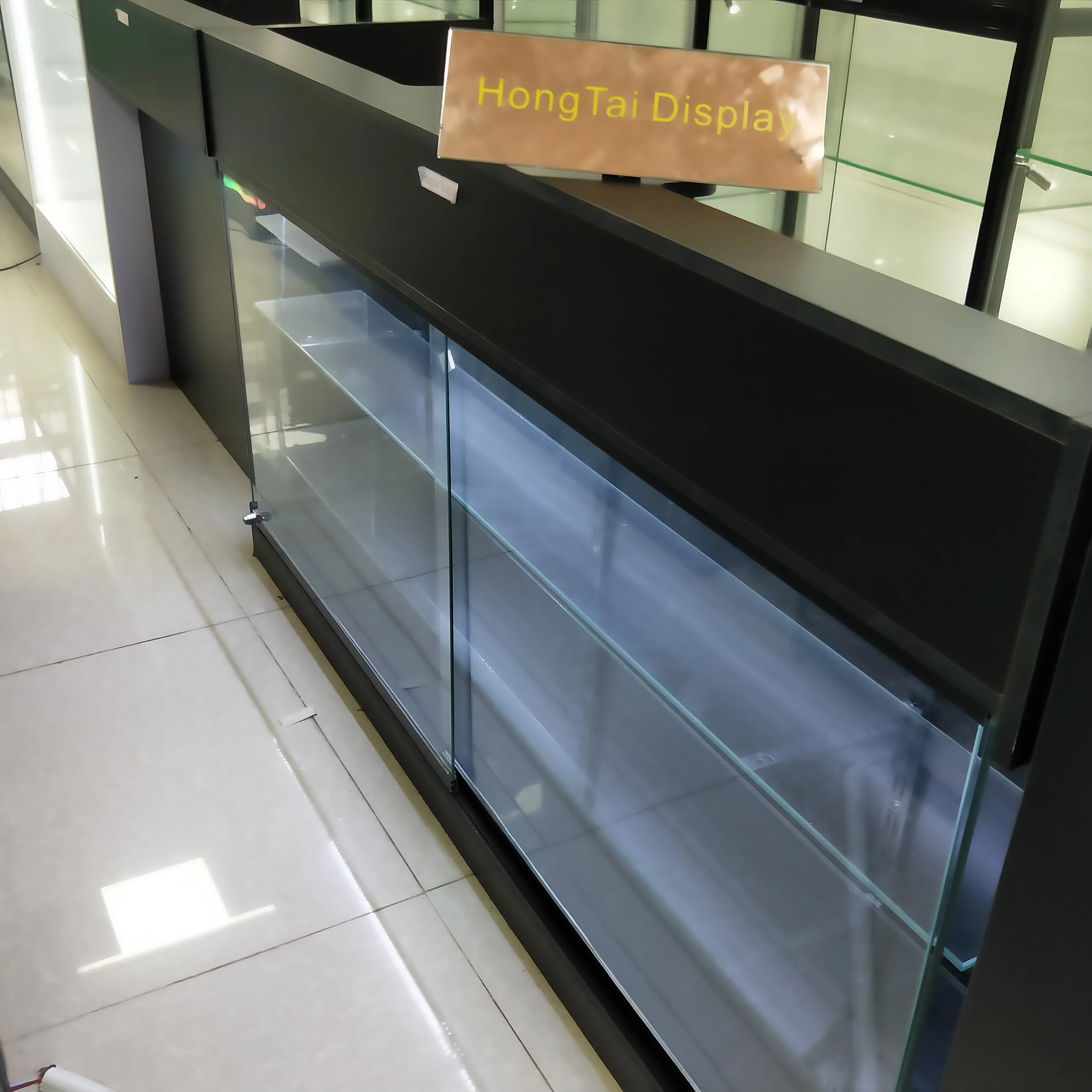 Custom.Store Table Display Cash Register With Warm Led Light Factory Price Checkout Counter for Perfume Store Shop Kiosk