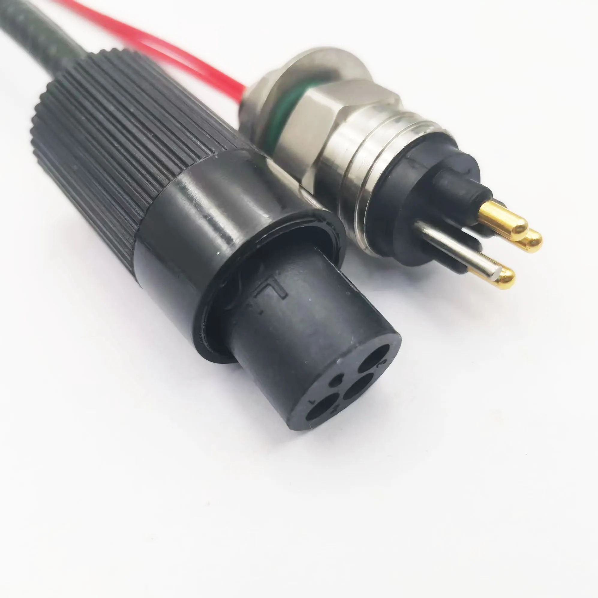 

Miniature Circular 3-contact Underwater Connector MCBH3MSS Pressure Resistant 10000PSI ROV Cable Plug