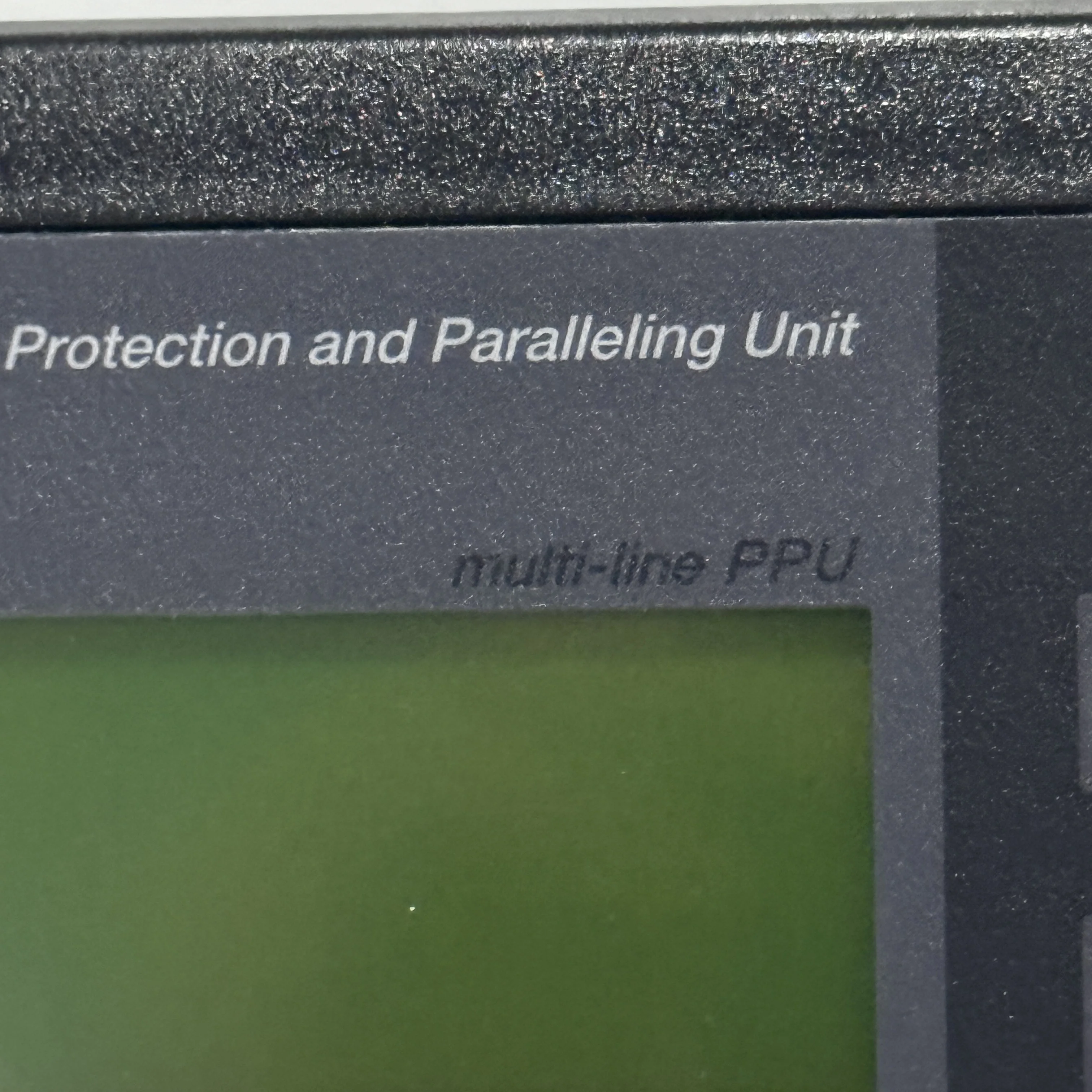 DEIF multi-line PPU Protection and Paralleling Unit PC-ASAUL94-VO