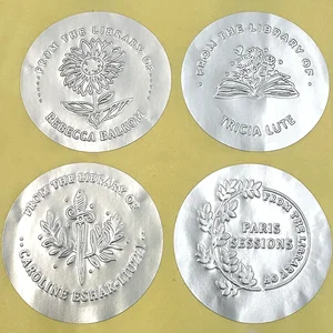 Personalisierte Reliefstempel, personalisiertes Buch, Reliefsiegel, Hochzeitseinladung, Logo, Personalisierung, Reliefpapier Siegel 8 Personalisierte Hauptverkäufe - №7