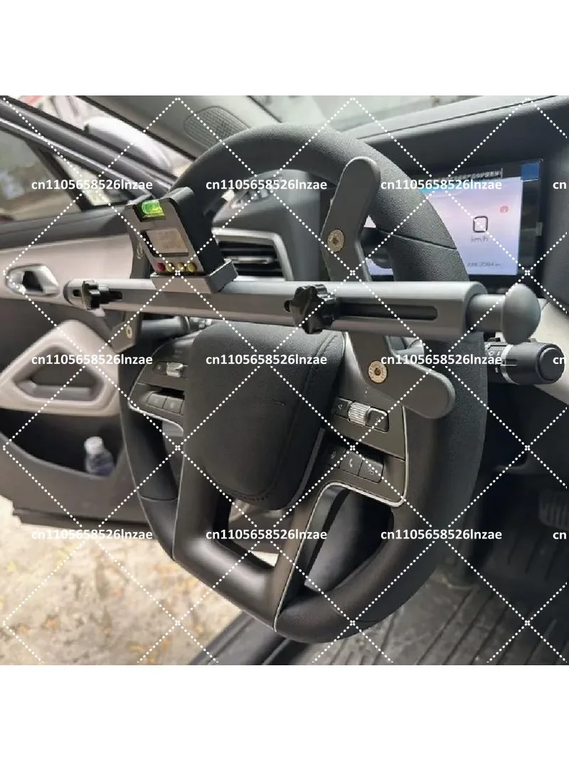 Car 4 Wheel Alignment Tool Electronic Level Steering Wheel Centering Device
