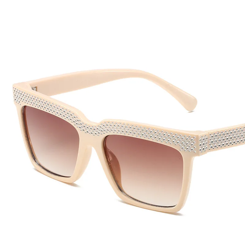 Classic Black Luxury Brand Women's sunglasses Ladies Trendy Designer Square Sun Glasses Retro Decorative Shades Eyewear UV400 image 4