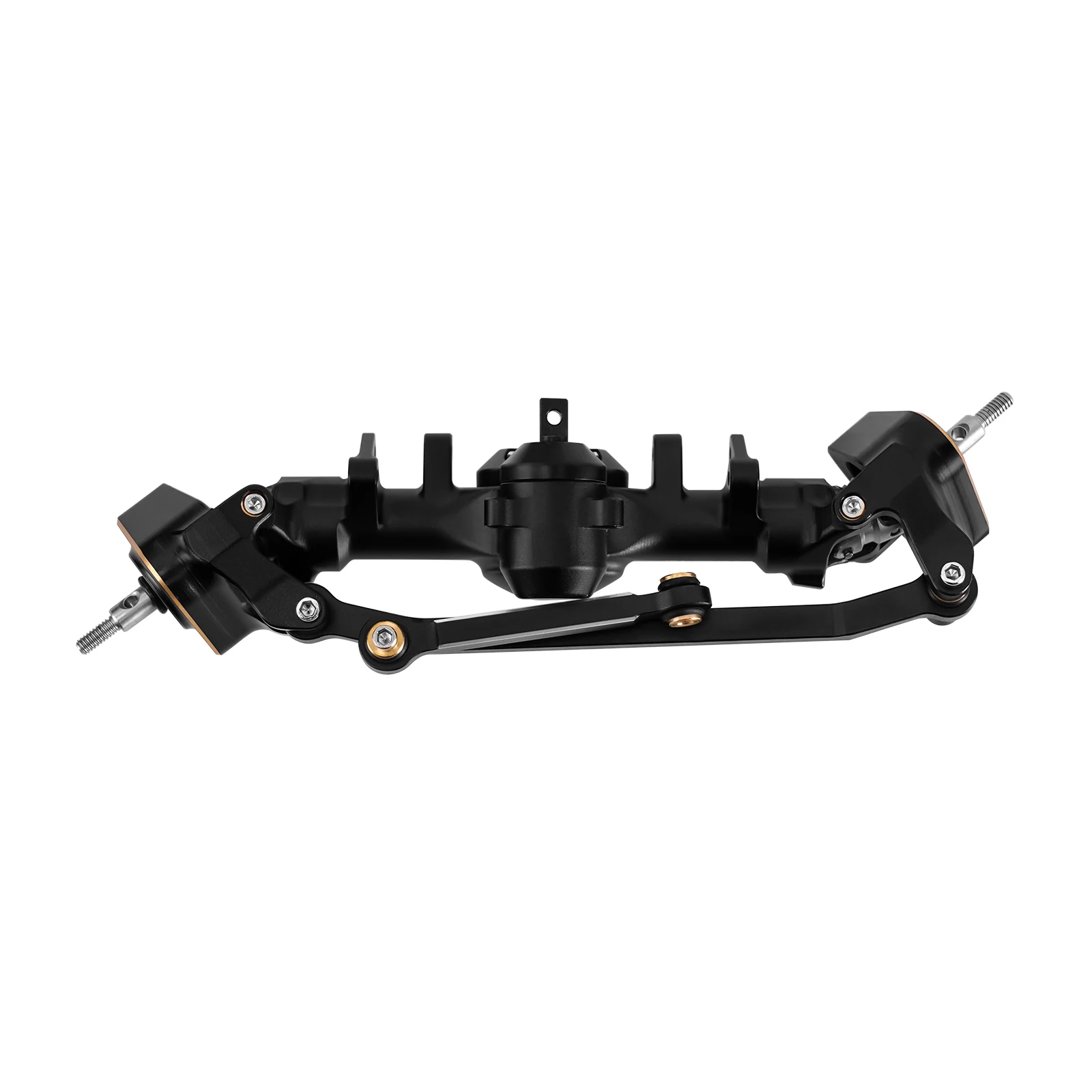 INJORA +4mm Planet Axles with Double Joint Shafts & Brass Steering Knuckles for 1/24 Axial SCX24