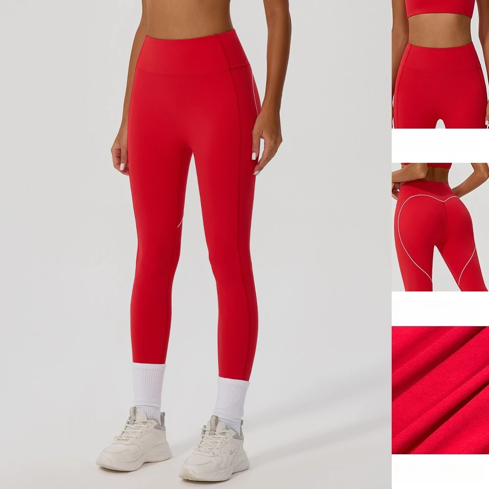 Stripe Patchwork Fitness Leggings Women Sport Tights Elastic High Waist Yoga Training Pants Lady Gym Workout Clothes Sportswear