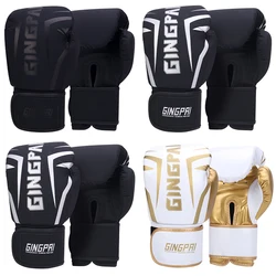 8 10 12 14 16oz Boxing Gloves PU Leather Muay Thai Guantes De Boxeo Free Fight MMA Sandbag Training Glove For Men Women