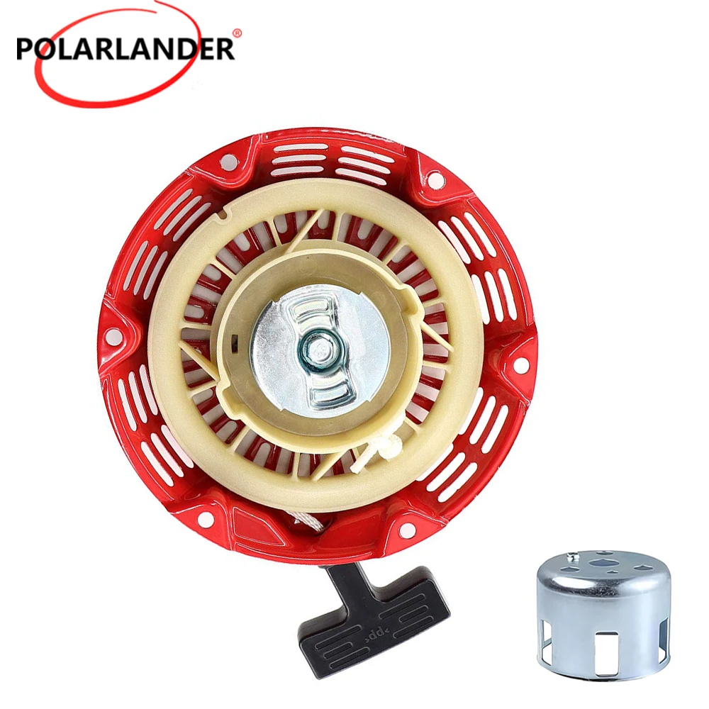 Recoil Starter Assembly With Starter Cup Replace 28400-ZE1-003ZF For Honda GX160 GX200 Predator 212cc Go Kart