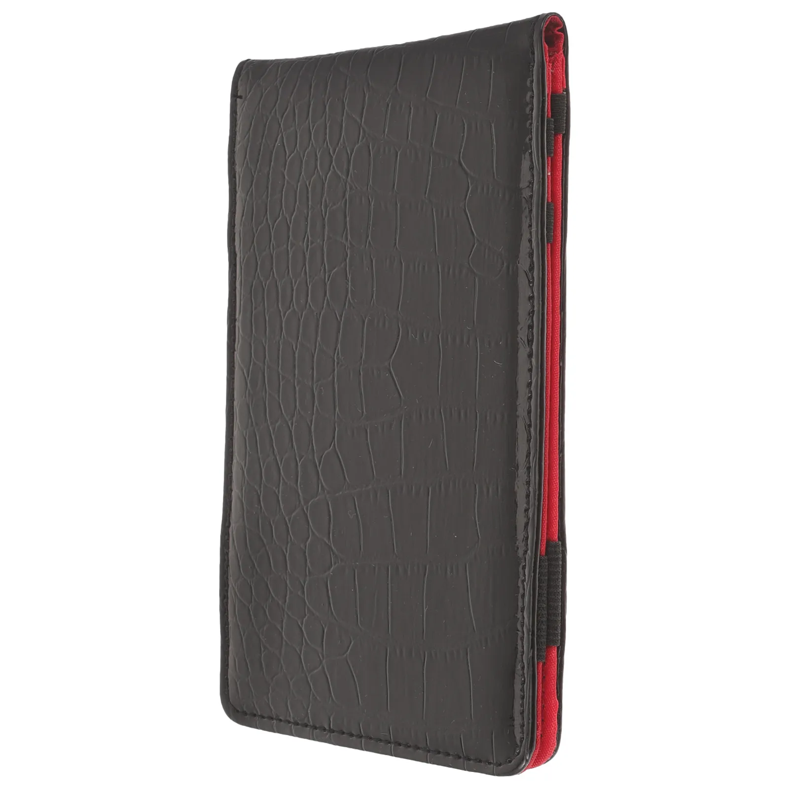 PU Golf Scorebook Portable Scorecards Holder Water Resistant Scratch Proof Lightweight Compact Score Keeping Book