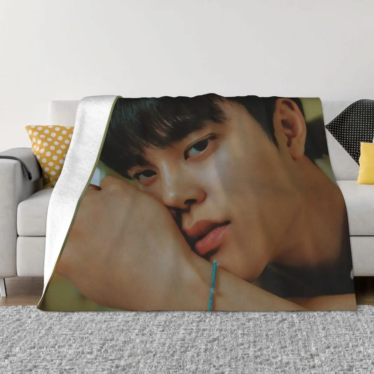 

EXO DO(D.O) - EXIST (HEAR ME OUT) Throw Blanket Baby Moving Weighted Blankets
