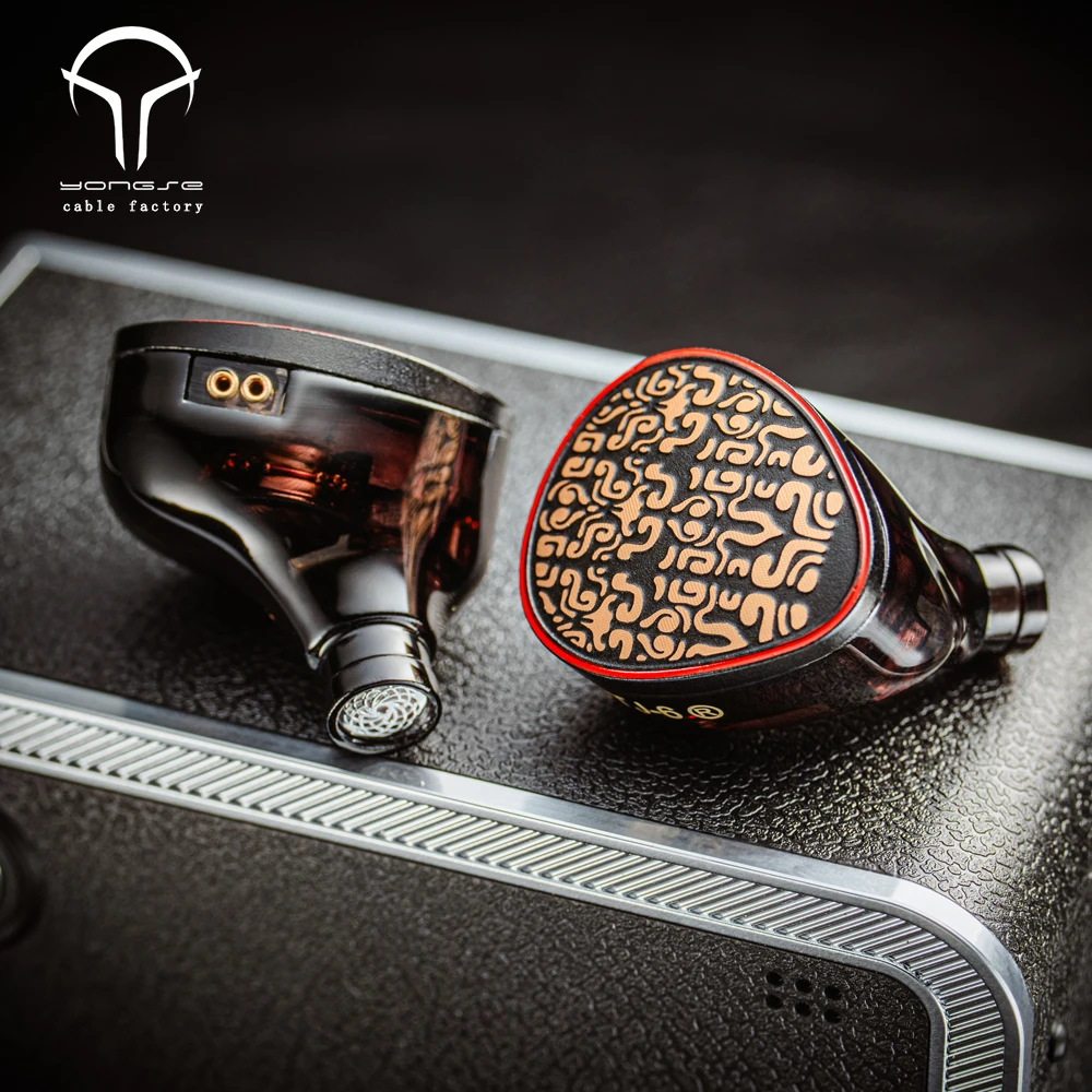 Yongse SunWuKong 2DD + 4BA 6-Unit Hybrid Technology Driver سماعات أذن سلكية HlFl داخل الأذن