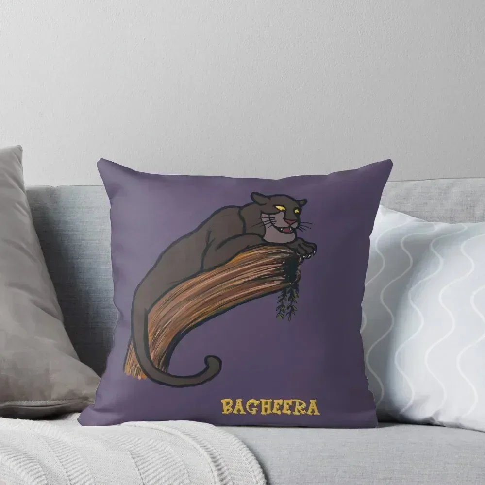 

Bagheera the panther Throw Pillow Pillows Aesthetic Decorative pillowcase Pillowcases For Pillows pillow pillowcase pillow