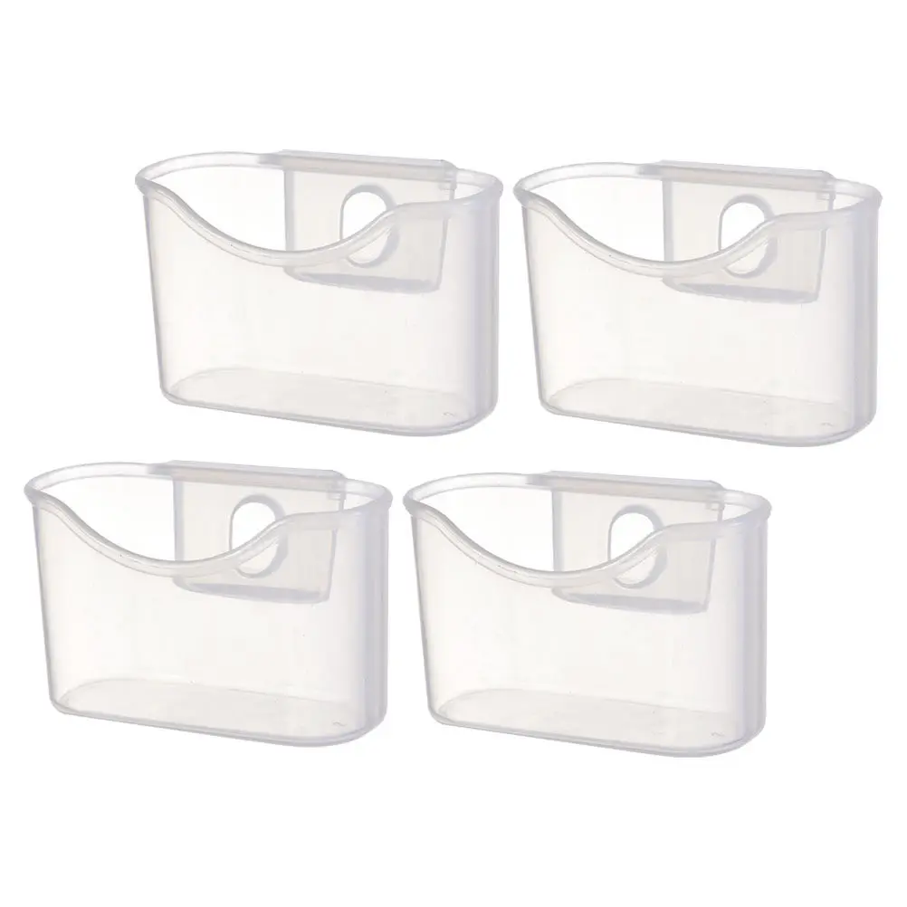 4Pcs Fridge Organizer Set Compact Hanging Storage Case for Refrigerator Seasoning Bags Kitchen Office Living Room Use