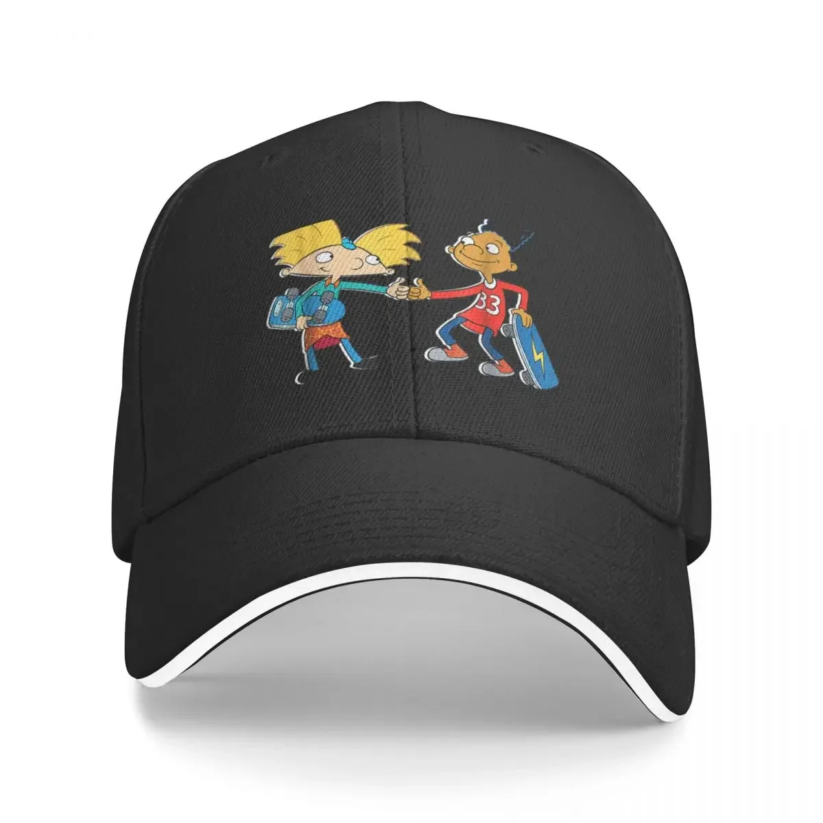 

Nick Rewind Hey Arnold Baseball Cap Hood Luxury Cap Women's Beach Visor Men's