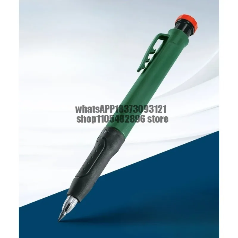 Deep Hole Woodworking Pencil Automatic Pencil Long Head Engineering Drawing Pencil Woodworking Scribing Drawing Pen