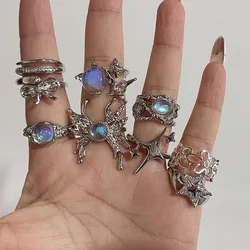 CZ Open Ring for Women Luxury Wedding Anniversary Party Love Heart Ring Jewelry anillos Wholesale