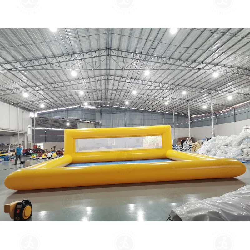 Water Play Equipment Water Game Giant Swimming Pool Volleyball Court Inflatable Volleyball Pool With Net