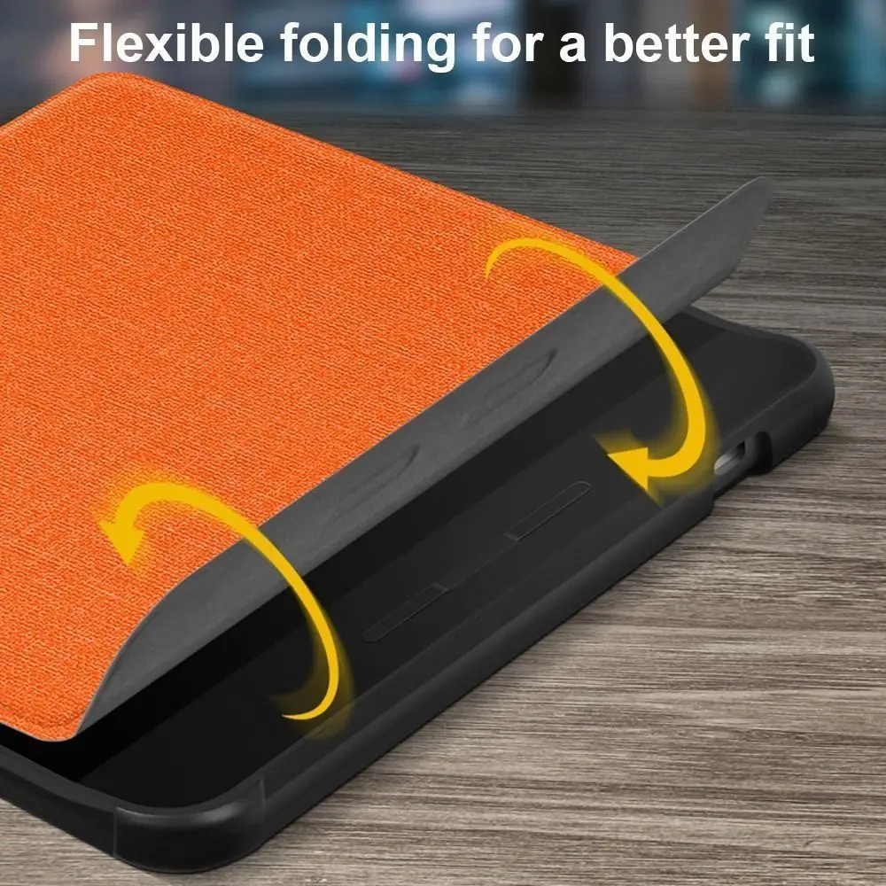 

7-дюймовый чехол для чтения для рук, защитный чехол из ТПУ с защитой от царапин, автоматический сон/пробуждение для Rakuten KOBO Libra Color 2024