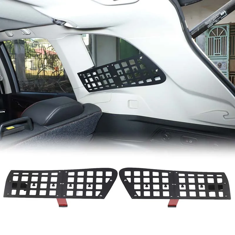 

Trunk Side Window Storage Rack Rear Window Storage Fence Car Organizer Storage Bracket For Subaru Forester SK9 SKE SK7 2019-2024