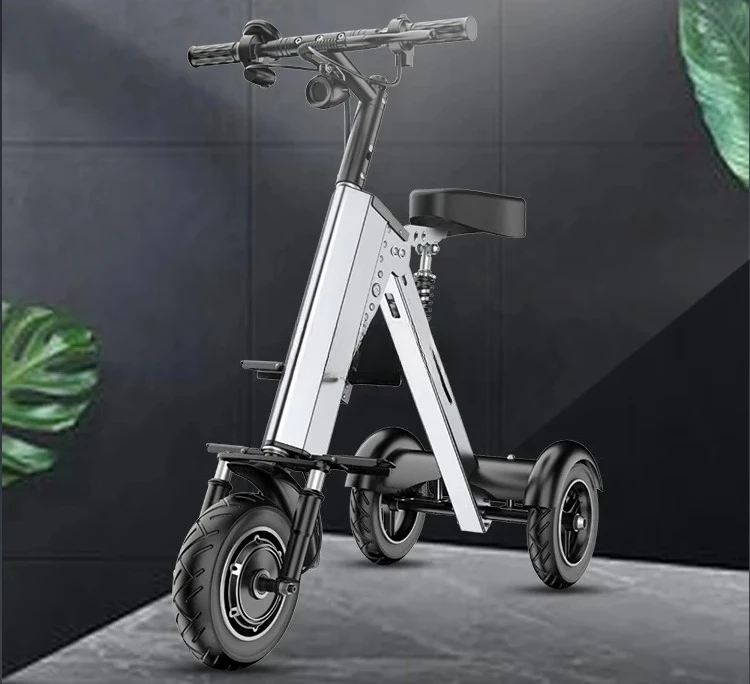 Y1 New smart folding electric car portable small lightweight mini three-wheeled electric scooter