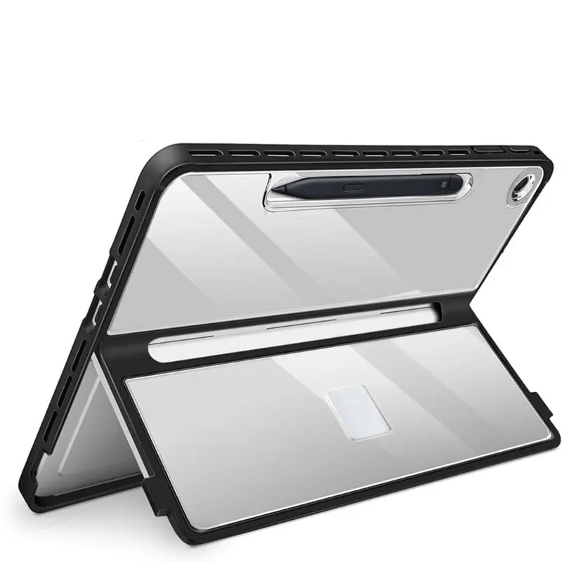 AT82-TPU Hard Flip Cover Case For Microsoft Surface Pro 12 Inch 1St Edition(2025)- Protective Case For Type Cover Keyboard