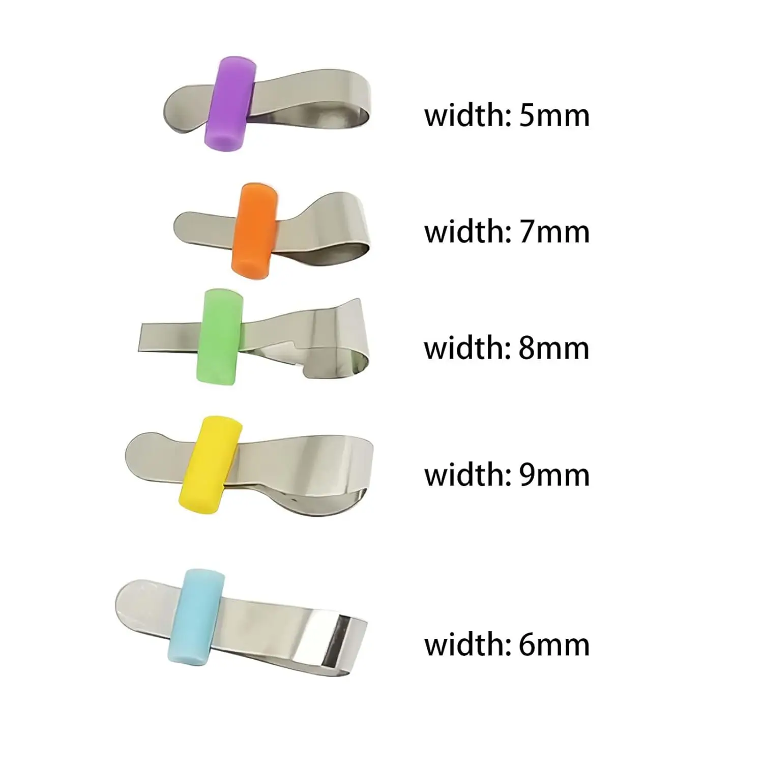 50PCS Dental Matrix Bands, Orthodontic Forming Sheet Sectional Contoured Metal Matrices with Positioning, Dental Forming Strips