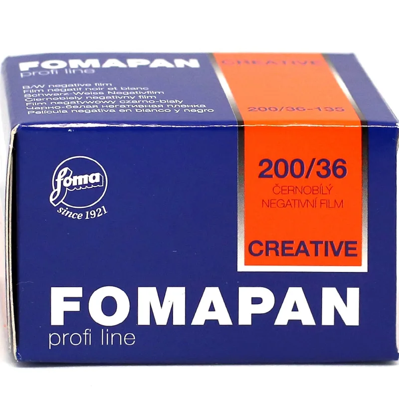 1-10 لفة جديدة Fomapan Classic 200 135 أبيض وأسود 36 التعرض لكل لفة فيلم لكاميرا فيلم Kodak M35/H35/F8/F9/M38 Fujifilm