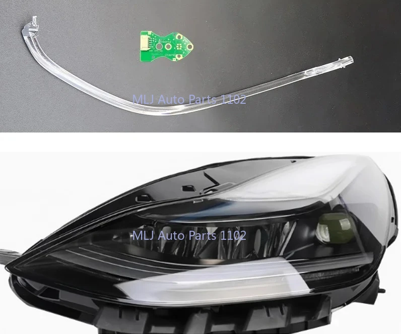 

Angel Eye Ballast Guide Bar Suitable For Tesla Model 3 Y Lens Edition Car DRL CHIP Light Source 2019-2023 Module White Light
