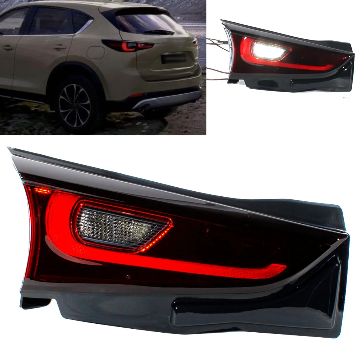 

LED Tail Lights For Mazda CX-5 2022 2023 2024 US version Left Inner Side Rear Lamp KD53513G0 car assecories