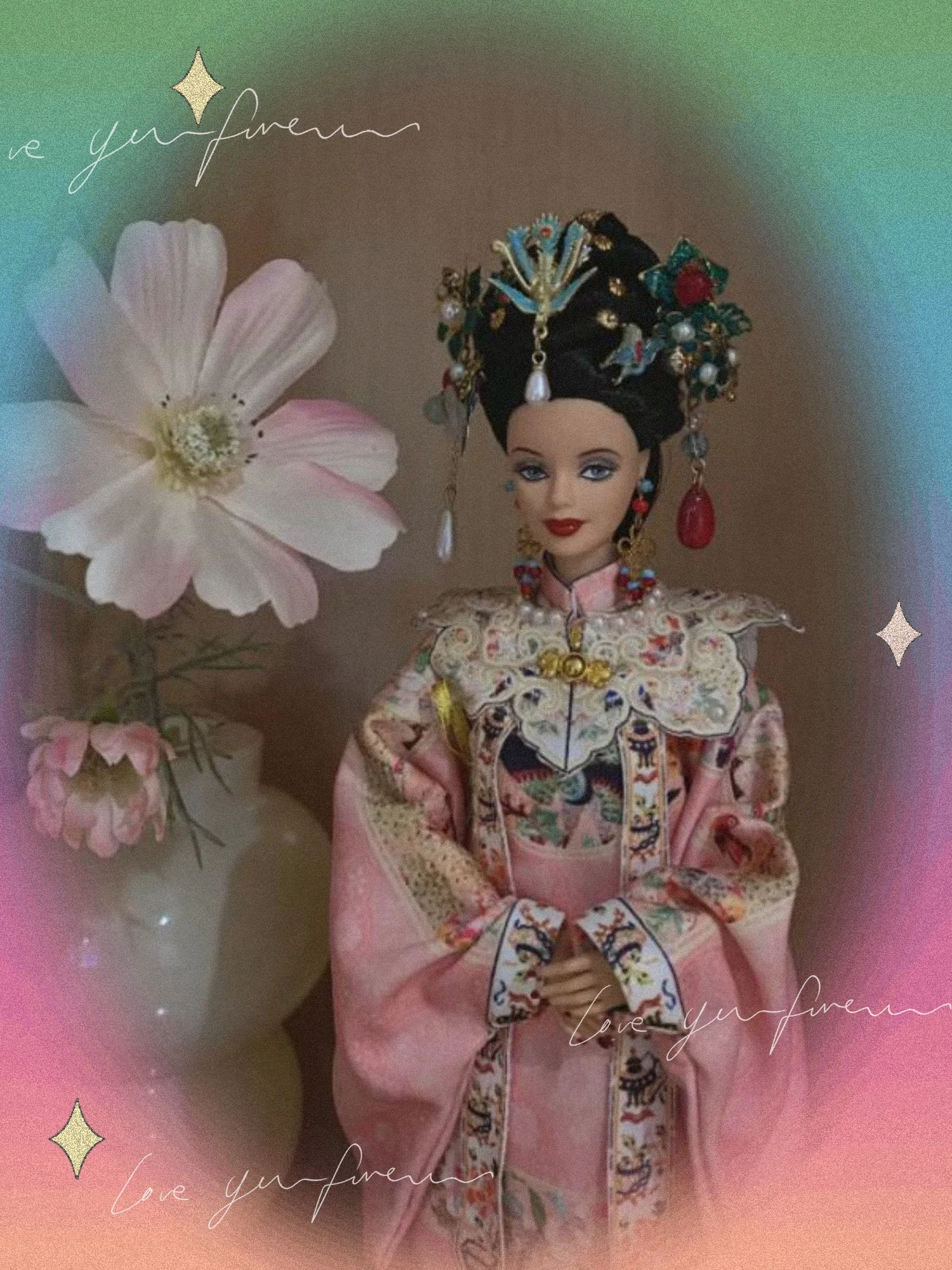 【Have Defects】In Stock 1/6 Scale Not Brand New Different Colors Curly Straight Hair Collection Doll