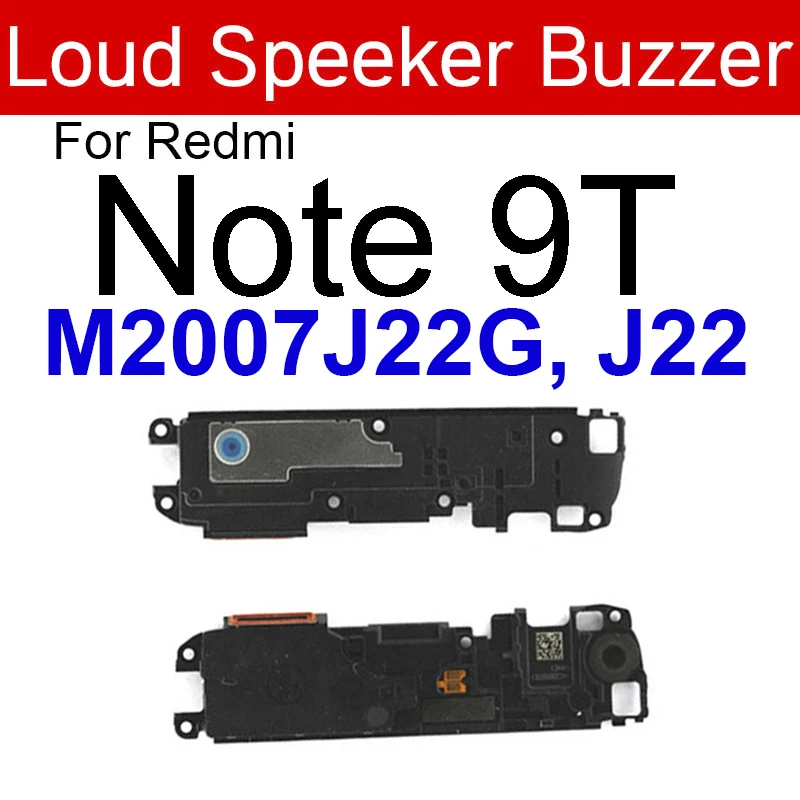 Loud Speaker Ringer For Xiaomi Redmi Note 9 9T 9s 10s 10 Pro 4G 5G LoudSpeaker Buzzer Flex Cable For Redmi 9 9A 9C 9T 9i 10