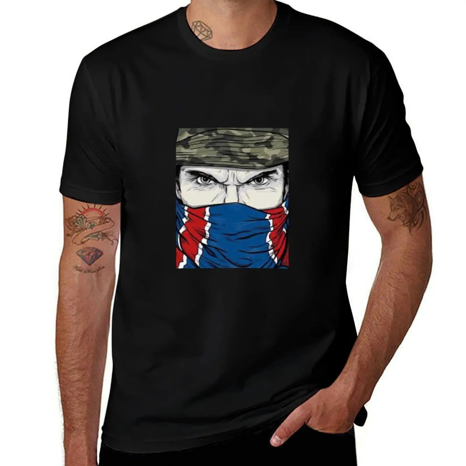 ULTRAS PARIS Classic T-Shirt Urban Style Casual Short Sleeve Top