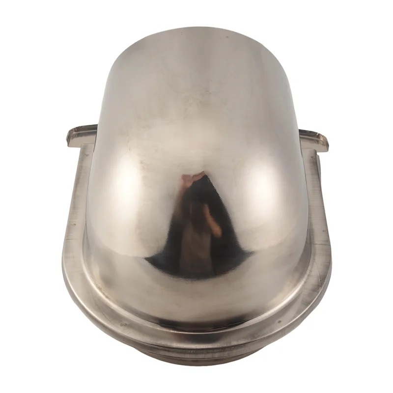 غطاء فتحة تهوية من الفولاذ المقاوم للصدأ مقاوم للماء من EAS، مستخرج عادم مضاد للتآكل لتغطية منفذ الهواء على الحائط