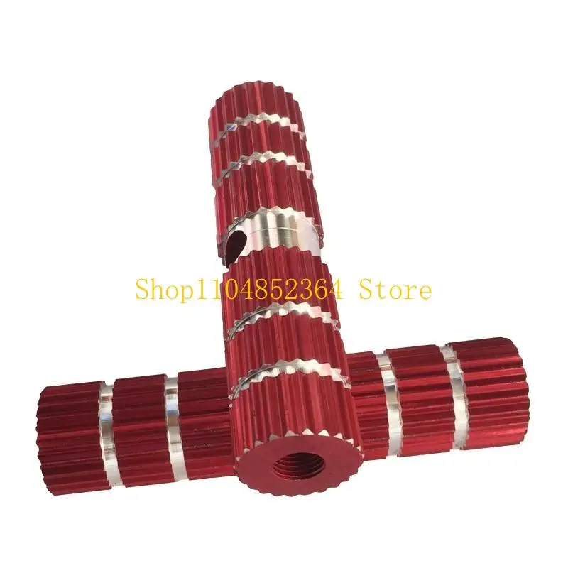 652F Aluminum Alloy Bike Pegs for Mountain Bike Cycling Rear Stunt Pegs Length 10cm
