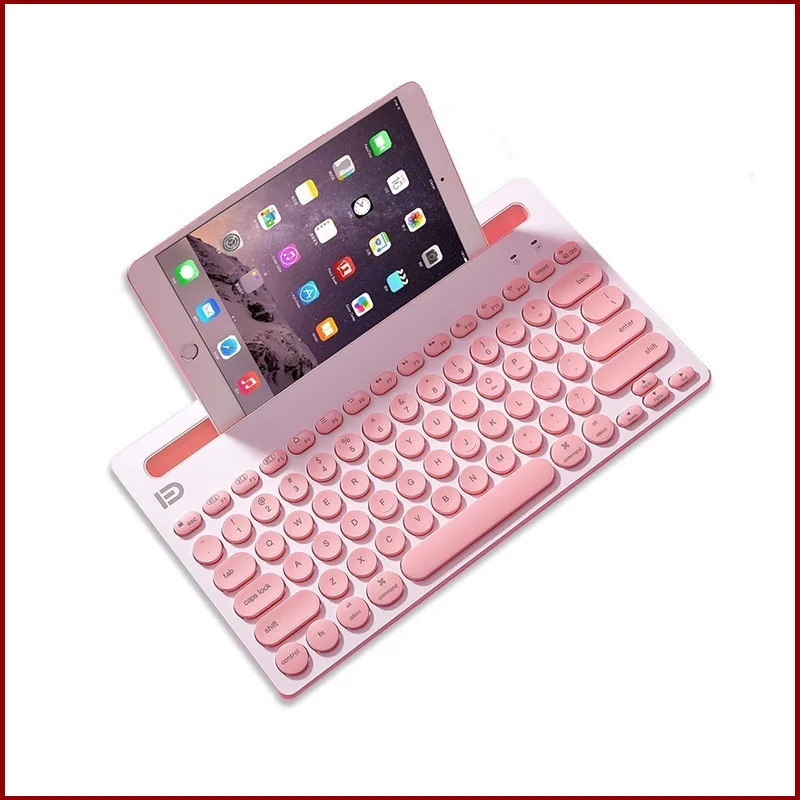 Wireless Bluetooth Keyboard - Multi-System Compatible, Mini, Lightweight & Portable