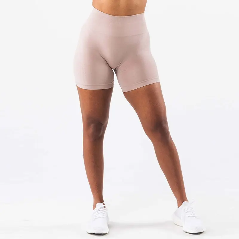 Fitness Hip-Lifting Leisure Spandex Shorts Seamless Sports Spandex Tights Elastic Breathable Leggings Gym Clothing For Women New